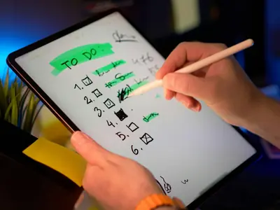Person syncing email and calendar to prevent double bookings